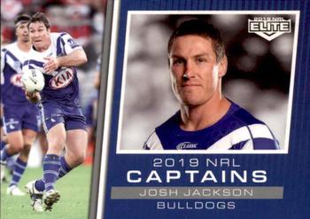 2019 NRL Elite - 2018 Captains #CC03 Josh Jackson Front